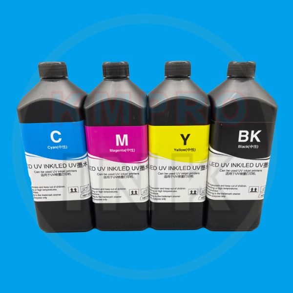 UV Ink CMYK Color UV DTF AB Film For DX5/XP800 Printhead 1000ML Bottle